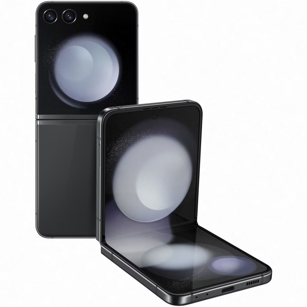 Samsung Galaxy Z Flip5 SM-F731B 17 cm (6.7") Kettős SIM Android 13 5G USB C-típus 8 GB 512 GB 3700 mAh Grafit (SM-F731BZAH)