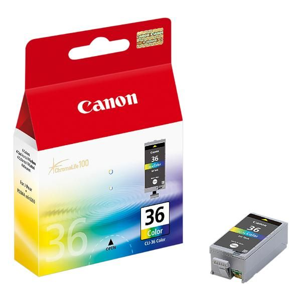 Canon 1511B001 глава и патрон за мастиленоструен принтер 1 броя Оригинал Стандартен добив Синьо-зелен, Пурпурен, Жълт (1511B001)