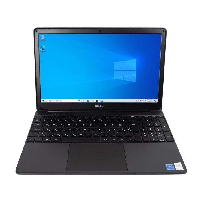 Umax VisionBook N15G Plus 15.6" FHD 4 GB, 128 GB SSD, Win 10 Pro szürke (UMM230154)