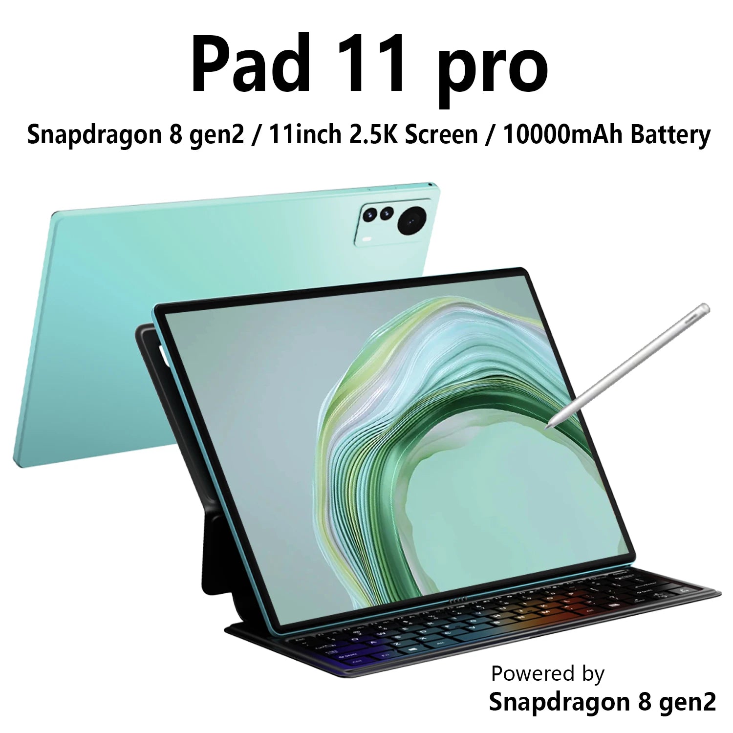 Brand New Tablet 11.0 inch 2.5K Tablet  Android 13 Snapdragon 8gen2 Global 16GB+1024GB 10000mah 5G Dual SIM WIFI HD Full Screen