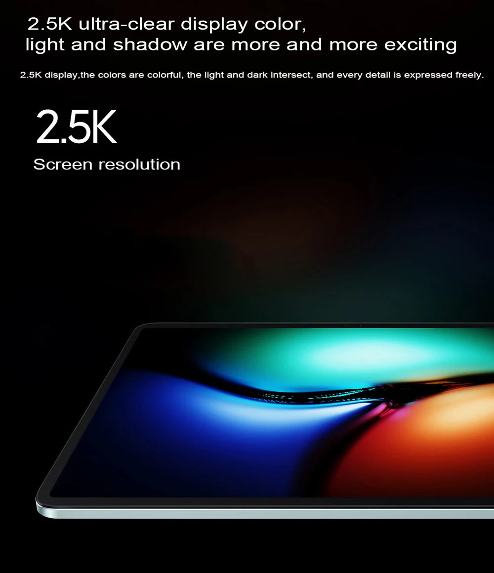 Brand New Tablet 11.0 inch 2.5K Tablet  Android 13 Snapdragon 8gen2 Global 16GB+1024GB 10000mah 5G Dual SIM WIFI HD Full Screen